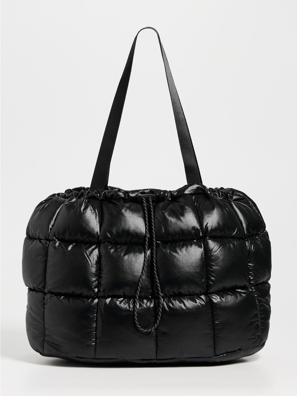 NWT Nike sportswear Puffle tote 2.0 Black Quilted Puffer Tote Bag